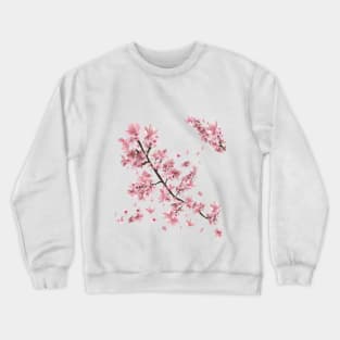 cherry blossoms in bloom Crewneck Sweatshirt